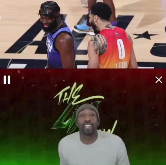 阿里纳斯：我之前说塔图姆是蝙蝠侠，布朗是罗宾，是我判断失误！