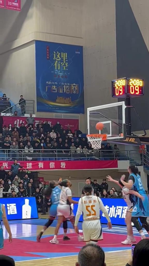 張子宇迎來wcba首秀！