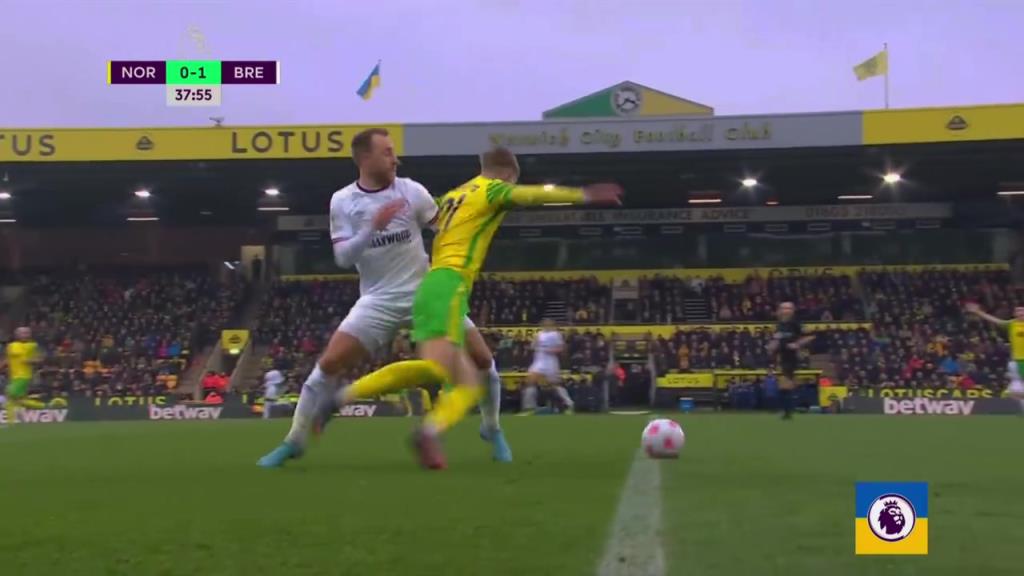 擁抱是對生命的尊重！當球員發現犯規自己的是埃裏克森……