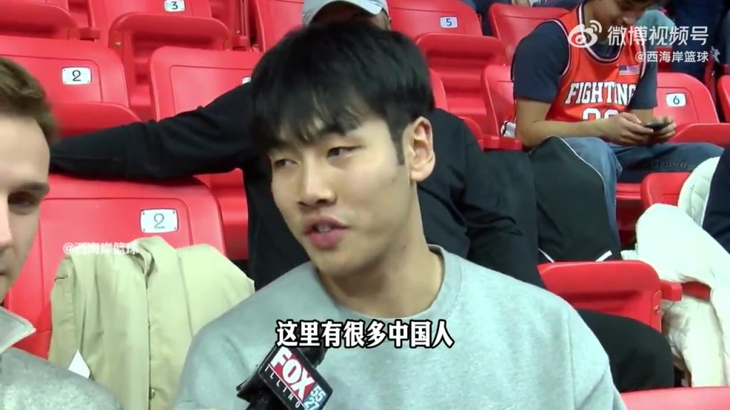 张博源：我的进攻特点是投、突、分，伊利诺伊大学打法跟我相似！