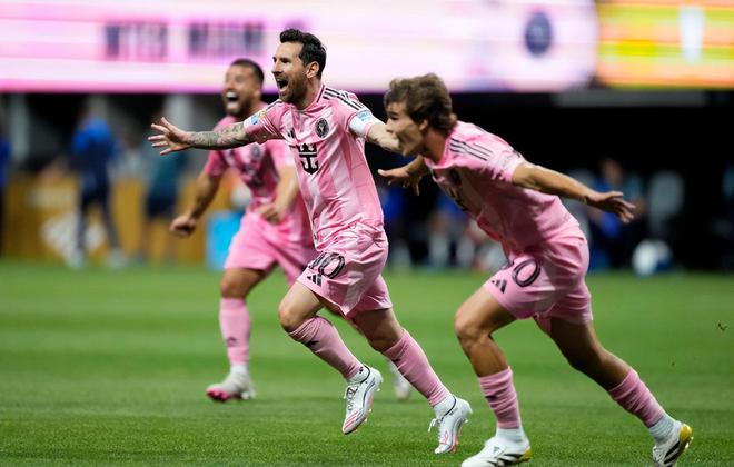 2:1！世俱杯第3場冷門誕生：邁阿密爆冷歐冠冠軍，梅西任意球破門