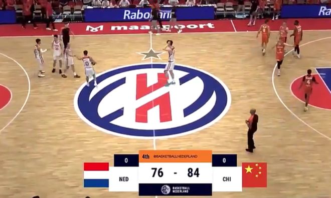 年輕球員表現(xiàn)出色 中國男籃熱身賽勝荷蘭