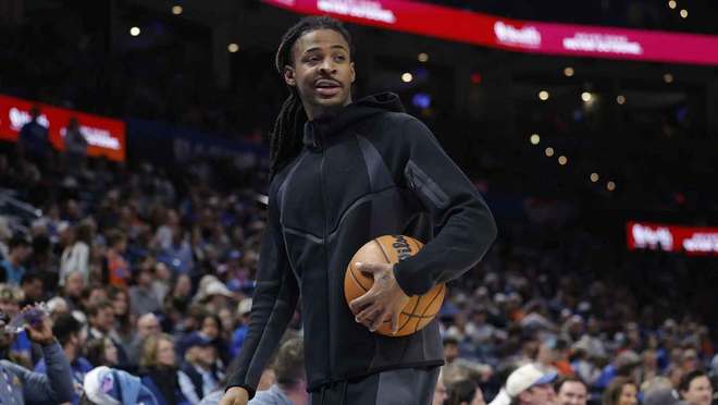 好消息，灰熊队贾·莫兰特伤情报告更新，有望出战雄鹿