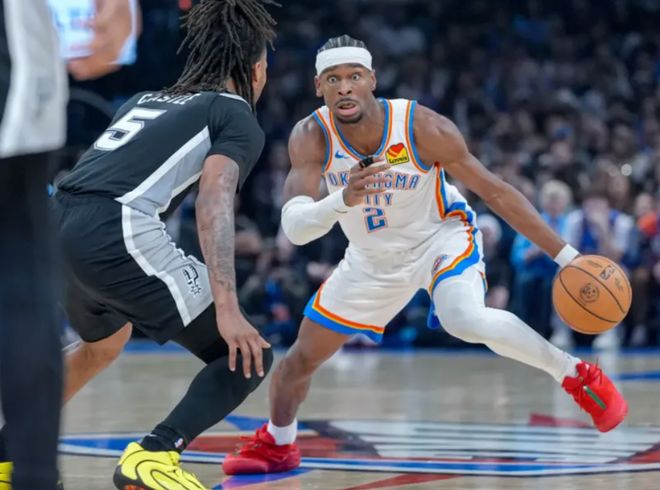 马刺8连胜！雷霆惨遭三杀，亚历山大仅22分，一战能看清四个问题