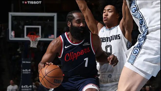 不适配？小卡回归后1胜6负出战时球队赢21分 哈登出战则净负47分