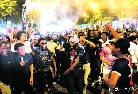 “大巴黎”夺冠引发法国多地骚乱