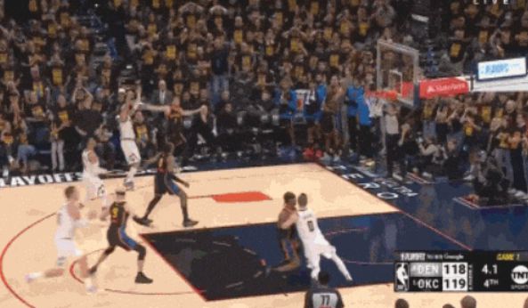 绝杀，又是绝杀！42+22干翻雷霆！NBA季后赛史上第一人