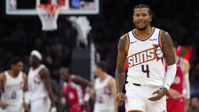 太陽官方：杰倫-格林因腿筋拉傷繼續缺陣2-3周；此前已休戰6周