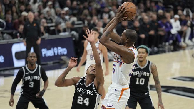 NBA传闻：马刺目前不会与太阳队进行凯文·杜兰特的交易？