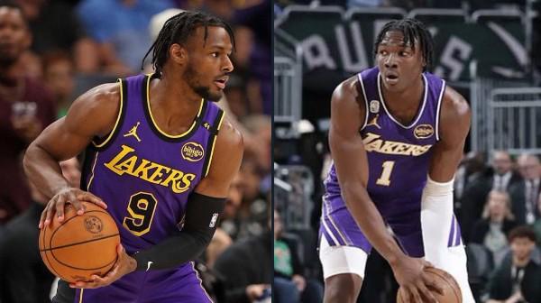 接班詹姆斯？官方：布朗尼和蒂埃羅被下放到G聯(lián)賽南灣湖人隊(duì)