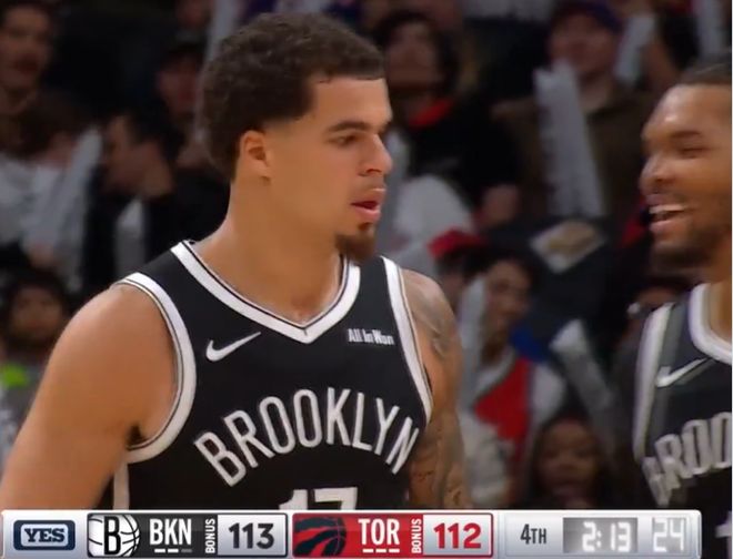 加盟篮网后最强一战！小波特狂飙6记三分轰下34分10篮板