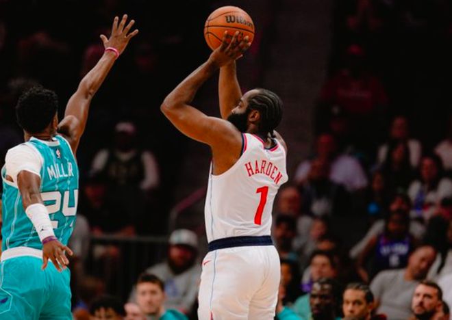 夢回火箭！哈登36分鐘狂轟55分 首節(jié)27分+半場35分 刷爆七大紀(jì)錄