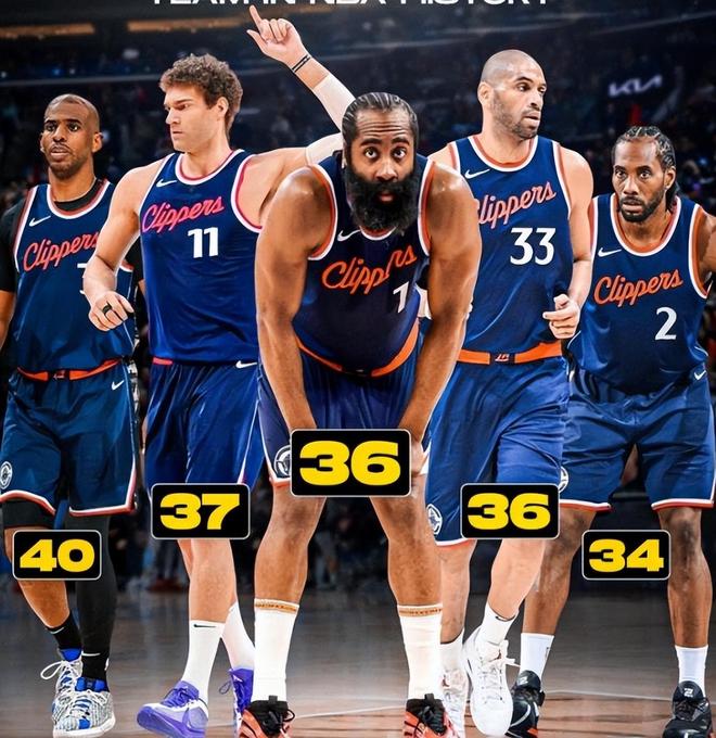 你别不信！平均33.2岁，NBA最老球队诞生，他们真能争冠！