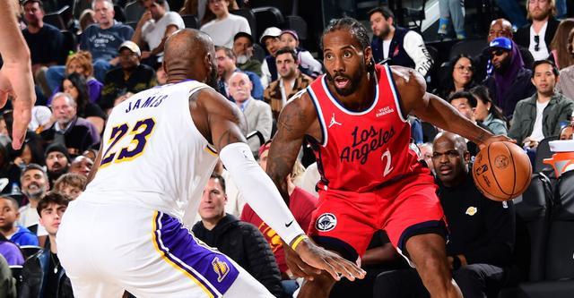 伦纳德32+12詹姆斯36分 快船力克湖人结束5连败