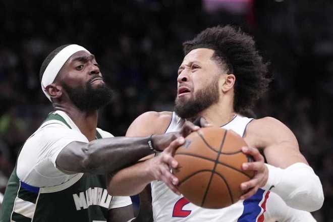 東部第一！活塞輕取雄鹿12連勝本季最長 坎寧安29+8+10