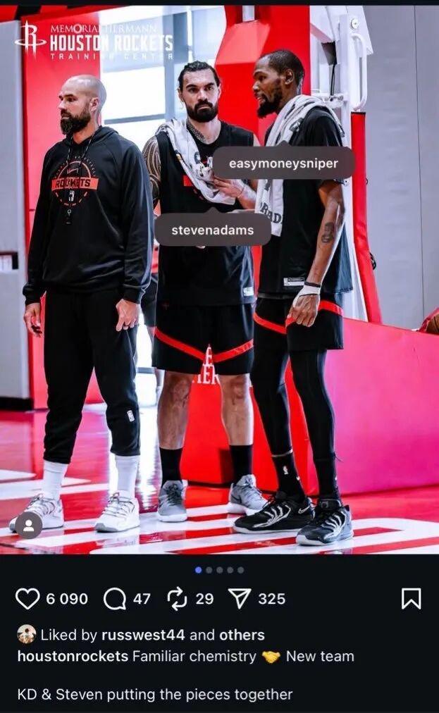 重返休斯顿？威少和火箭适配性如何？