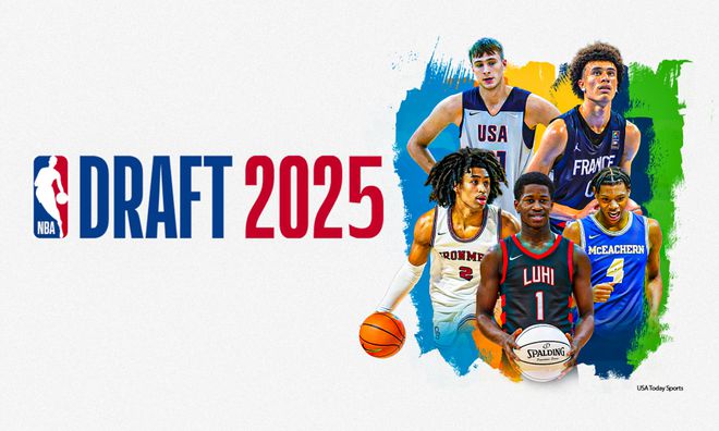 NBA官方公布25年选秀顺位：火箭3.8%概率抽状元 湖人只有55号签