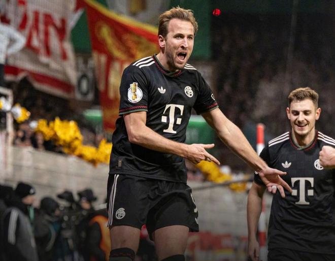 報(bào)16連勝終結(jié)之仇！凱恩破門追平姆總，拜仁3-2柏林聯(lián)合三線狂飆