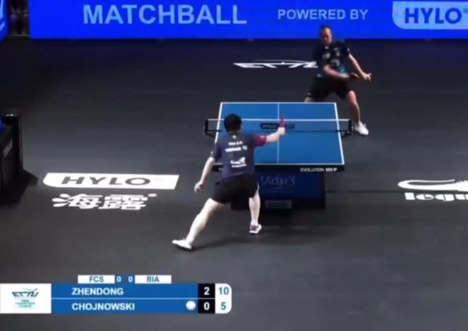 樊振东迎来欧冠首胜，晋级八强