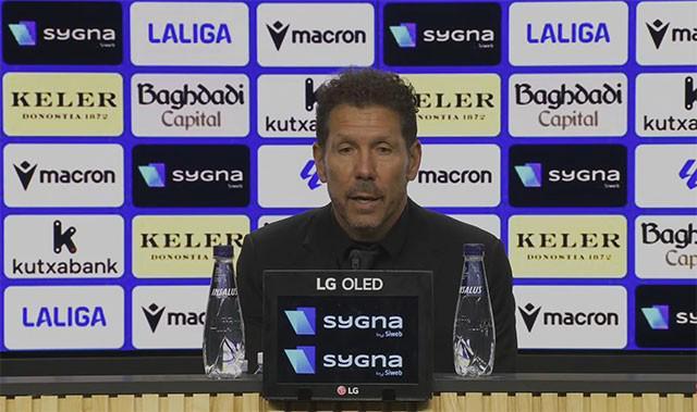 西蒙尼：照上半賽季的表現，我們能進歐冠但沒法爭冠