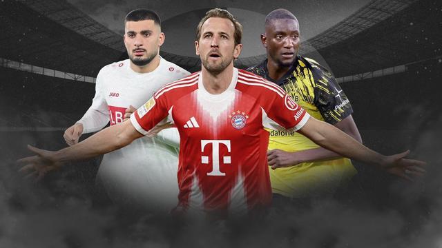 踢球者德甲上半程中鋒評級：凱恩唯一世界級，吉拉西國腳級