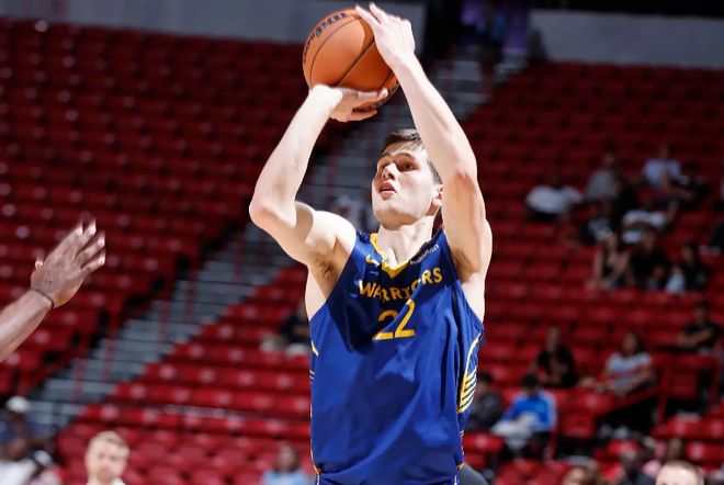 在发展联盟又打出灾难级表现，留给勇士锋线新秀的机会真的不多了