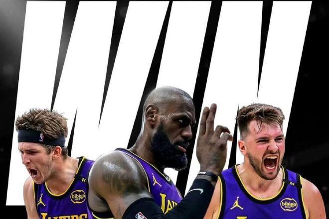 湖人晉級(jí)，西部第二！三巨頭99分，東契奇追平哈登并列歷史第一！