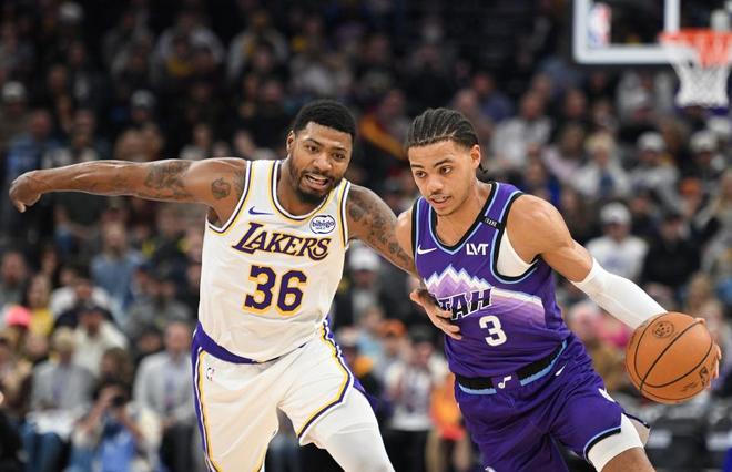 NBA重大漏判！湖人兩度獲利險勝爵士 最后10秒兩次關鍵犯規沒吹