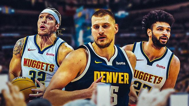 “三巨頭”，掘金成為湖勇后第3支單賽季3人得分上過(guò)50的球隊(duì)