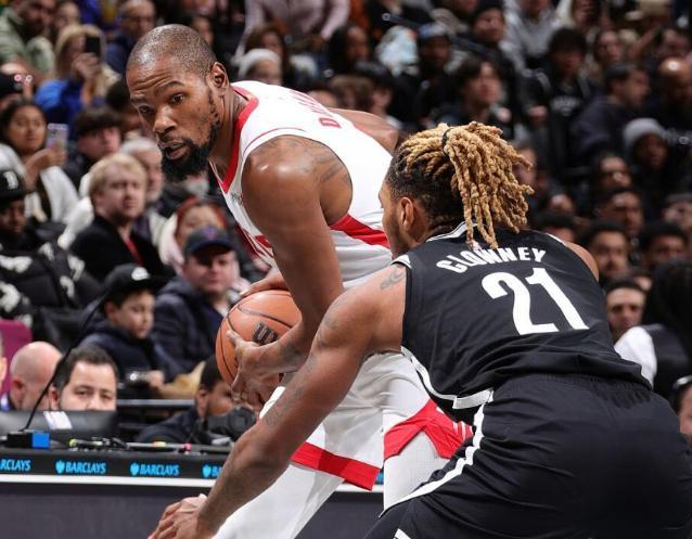 申京復出20+6+6阿門12中10，杜蘭特兩雙手刃舊主，火箭輕取籃網(wǎng)