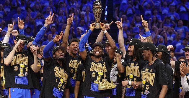 冠軍之師！雷霆2025年總勝場數(shù)86場位列NBA歷史第五