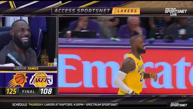 詹姆斯談腳傷：這就是所謂的老了，一晚過去就會多了些新毛病