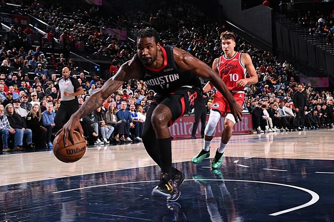 已經很努力了！火箭鋒線新星確實是沒有辦法防住快船絕對核心？