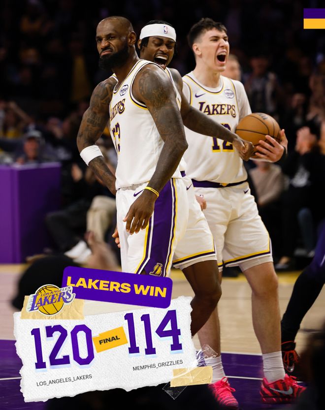 兩關鍵三分+制勝2罰！東契奇轟36+9+8 湖人關鍵時刻12勝0負獨一檔