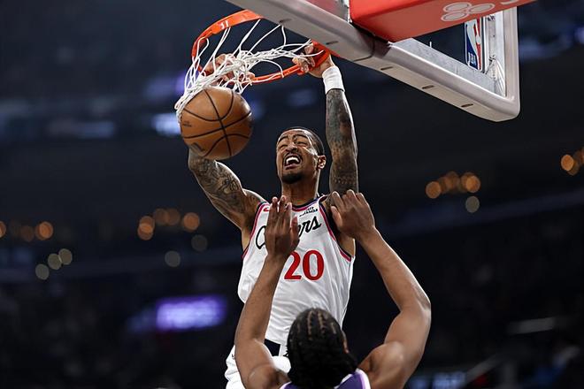 又一次打出了全能型表現，鋒線新援已經在快船找到自己的位置了？