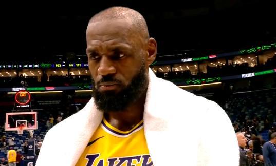 詹姆斯：不知道還有多少機會在球迷面前打球，我要用最好表現回饋他們