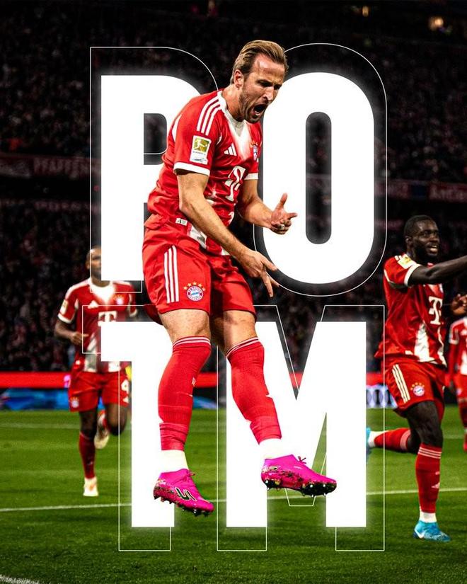 5場比賽打進5球，凱恩當選拜仁10月最佳球員