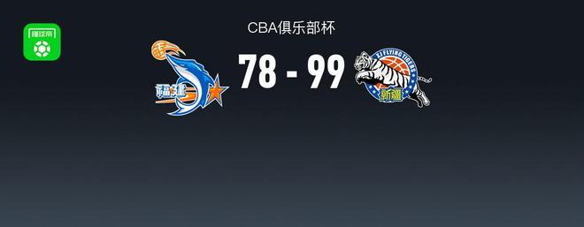 CBA俱樂部杯戰(zhàn)報：新疆99-78大勝福建，布羅茲安斯基16分
