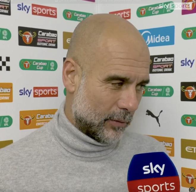 瓜帥：聯賽杯適合讓出場不多的球員出戰，目標是努力進半決賽