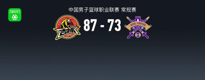 吉林87-73送北控4連敗，欒利程22分，廖三寧14+9