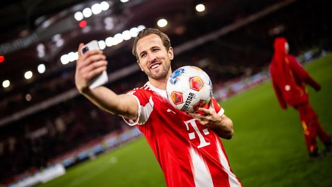 前15輪德甲凱恩6次當選全場最佳，比其他球員至少多3次