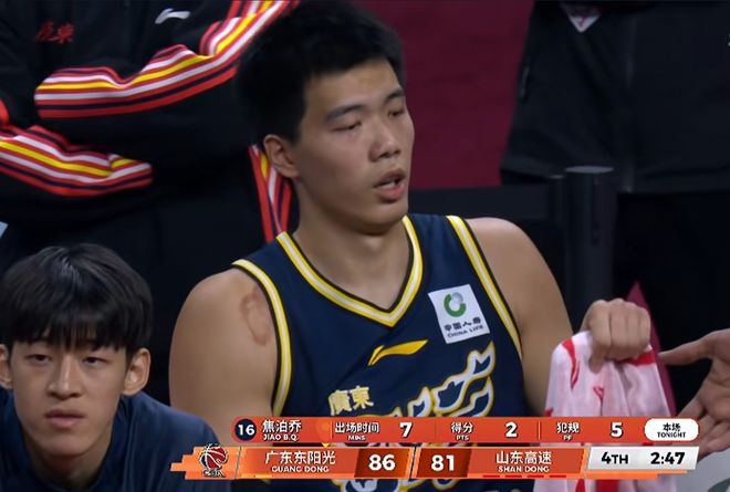 出場6分42秒，5犯離場！球迷：廣東隊重磅引援，換徐昕虧大了