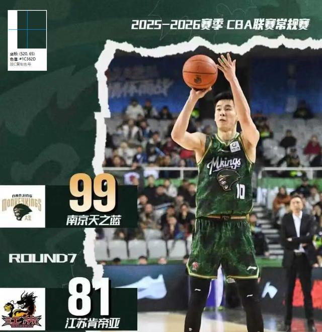 CBA新賽季首場江蘇德比，南京同曦99:81擊敗江蘇肯帝亞