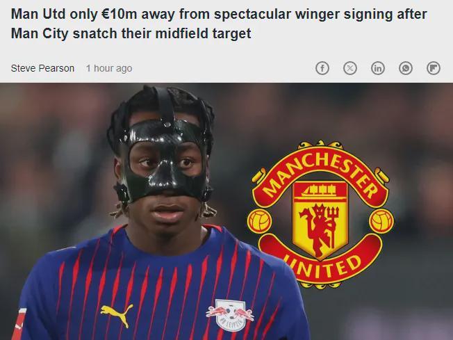 曼聯冬窗首簽浮現！9000萬求購德甲邊鋒 他是非洲杯過人王