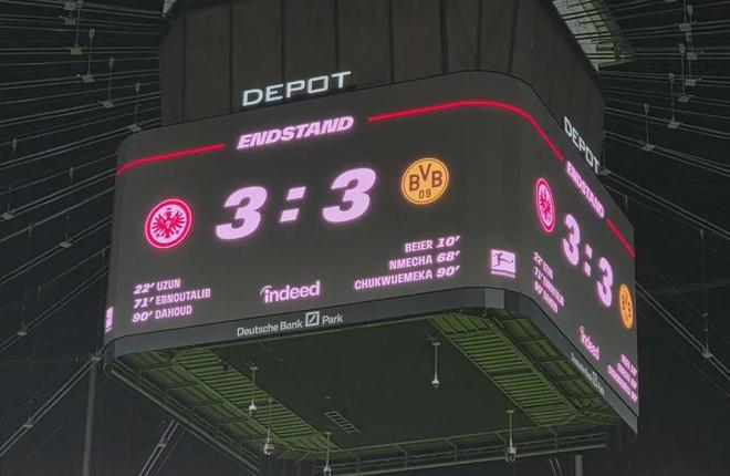 92分鍾反超95分鍾絕平！法蘭克福的救贖與悲情，這就是足球的模樣