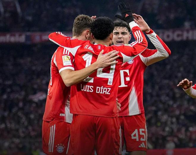 奧利塞獨造4球，拜仁主場8-1狂勝，刷爆德甲紀錄將狼堡釘在恥辱柱