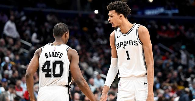 巴恩斯：看到文班亞馬專注於打造完美賽季令人振奮