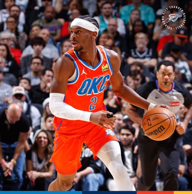 三人20+馬刺擊退雷霆豪取7連勝，卡斯爾24分亞曆山大33+8