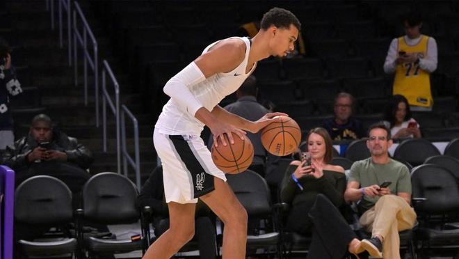 好消息，馬刺隊的文班亞馬有望在NBA杯對陣雷霆的比賽中復出