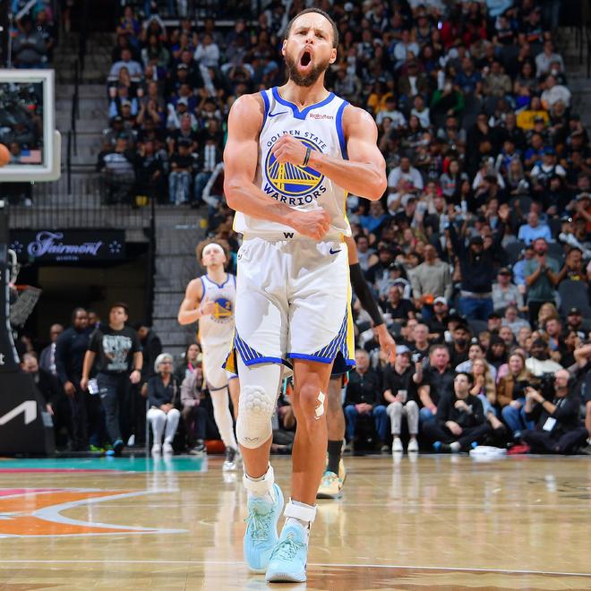 庫裏：手感不好的時候就多突破，格林喜歡麵對文班這樣的挑戰